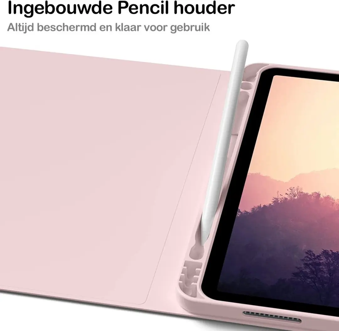 MobiQ Toetsenbordhoes iPad Air 6 11 13-03443 - Roze