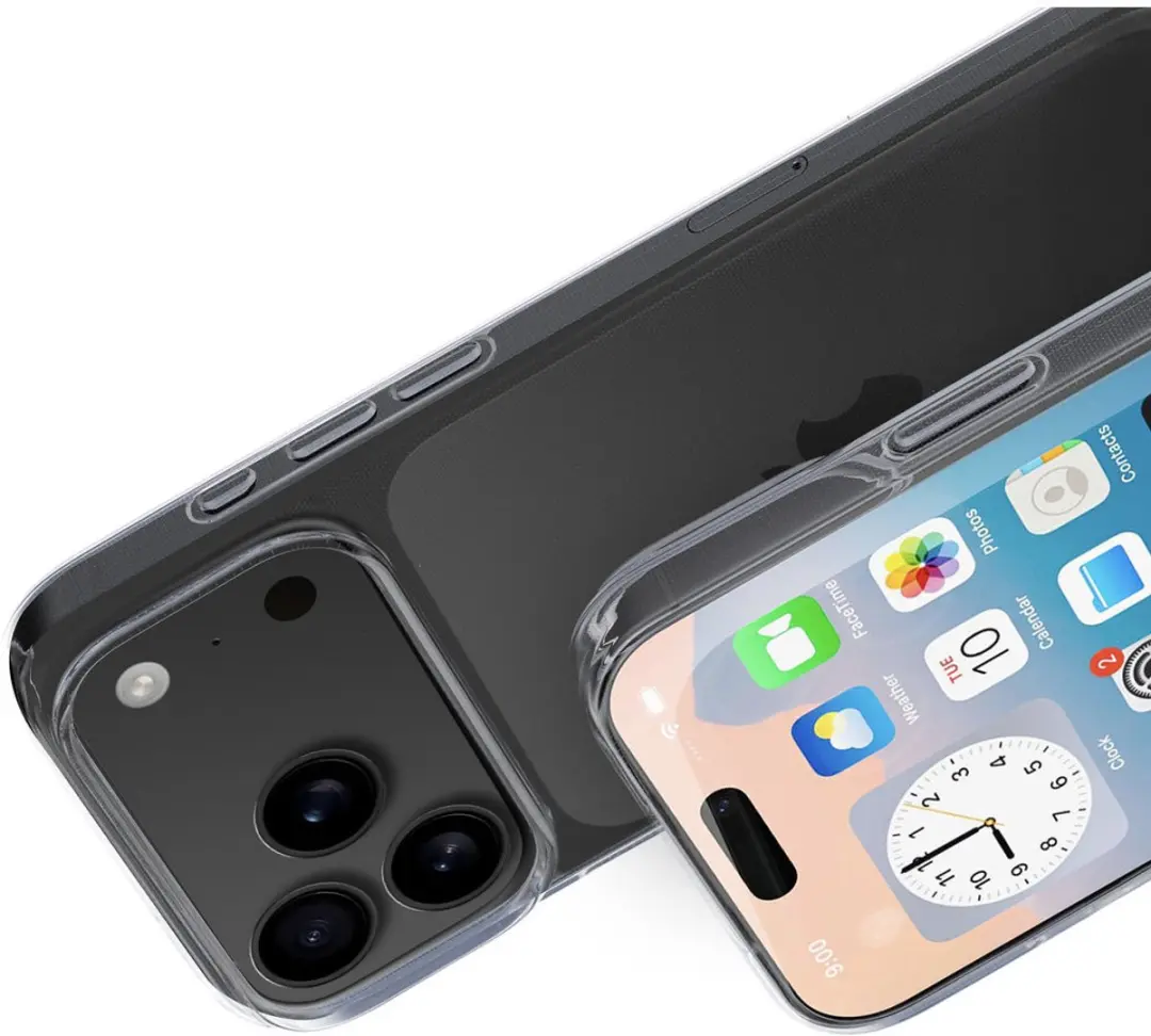 Mobiparts MP-129968 Hoesje iPhone 17 Pro Max - Transparant