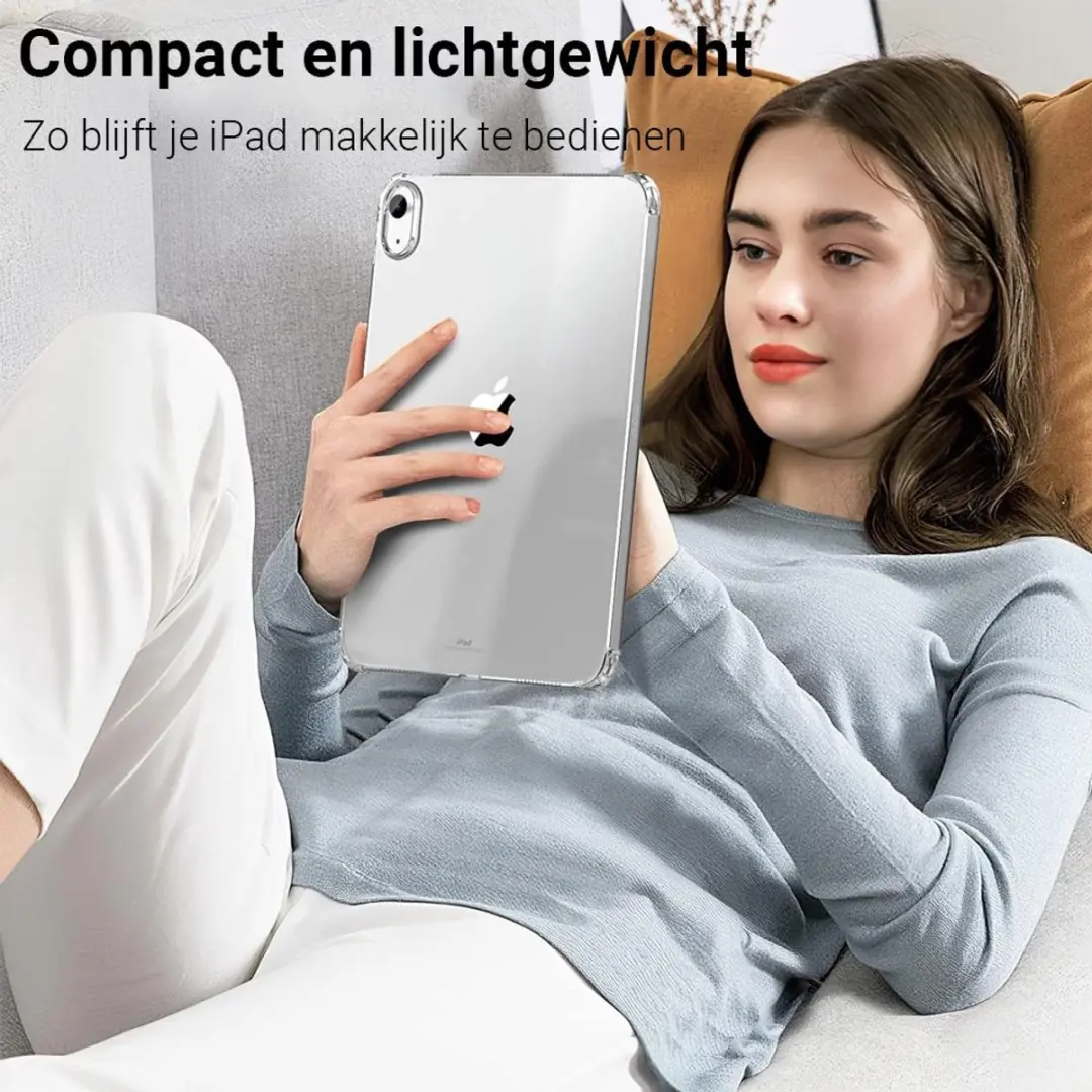 MobiQ Transparante Backcover iPad 10 2022 - 46-00486