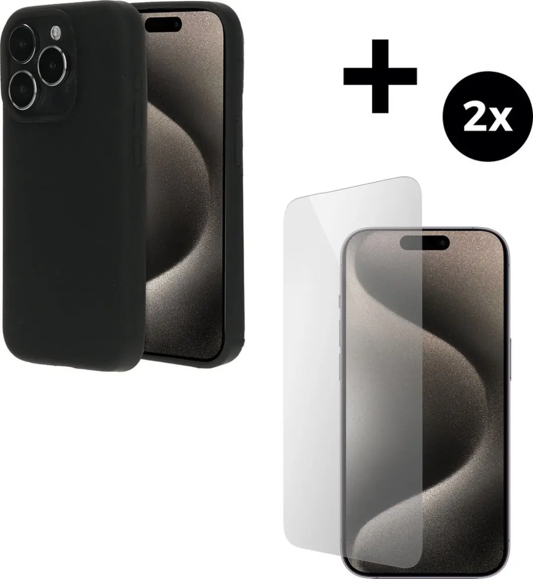 Mobiparts MP-5001882 Silicone Hoesje iPhone 15 Pro