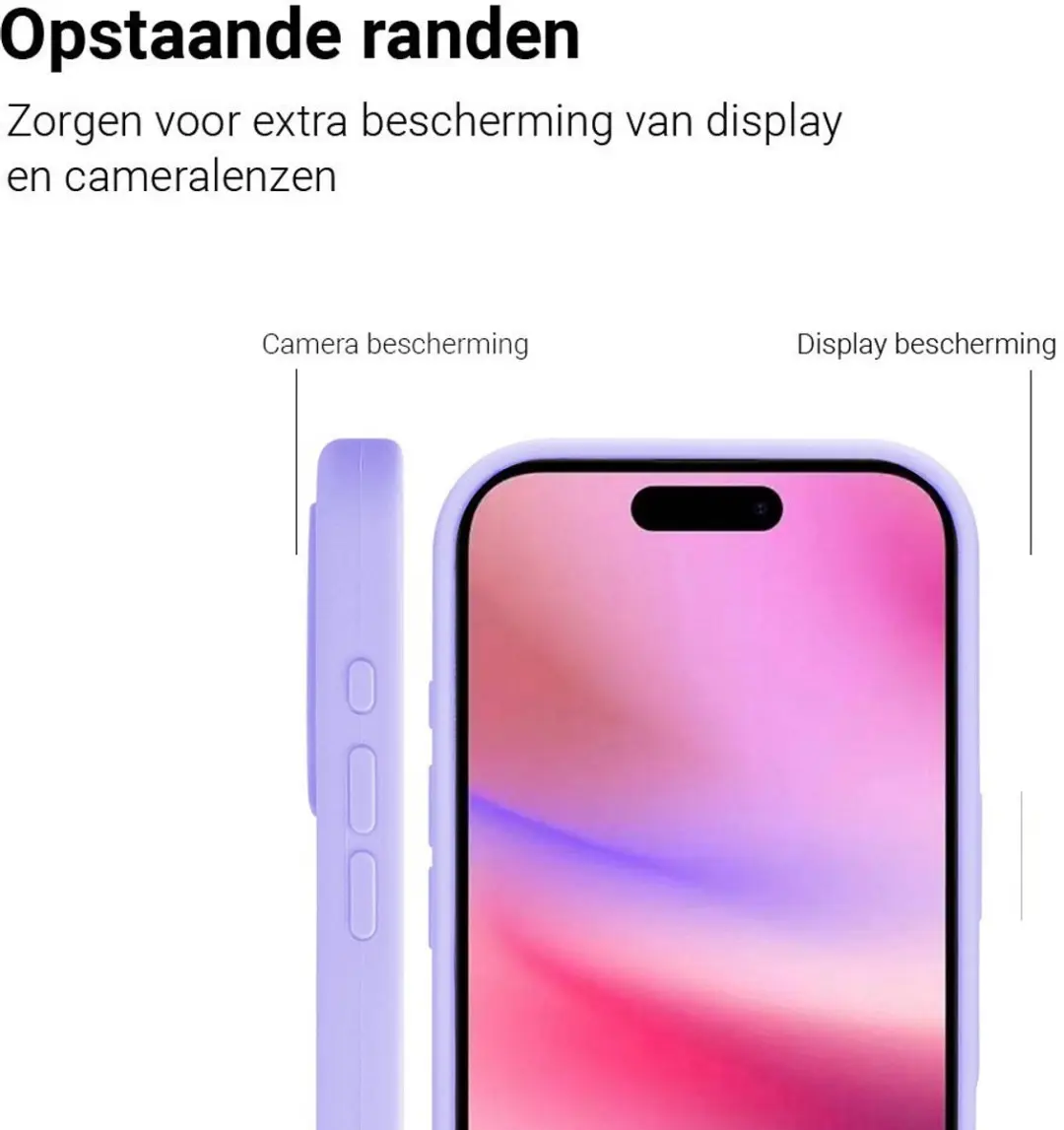 MobiQ Liquid Siliconen Hoesje 46-01342 - Paars