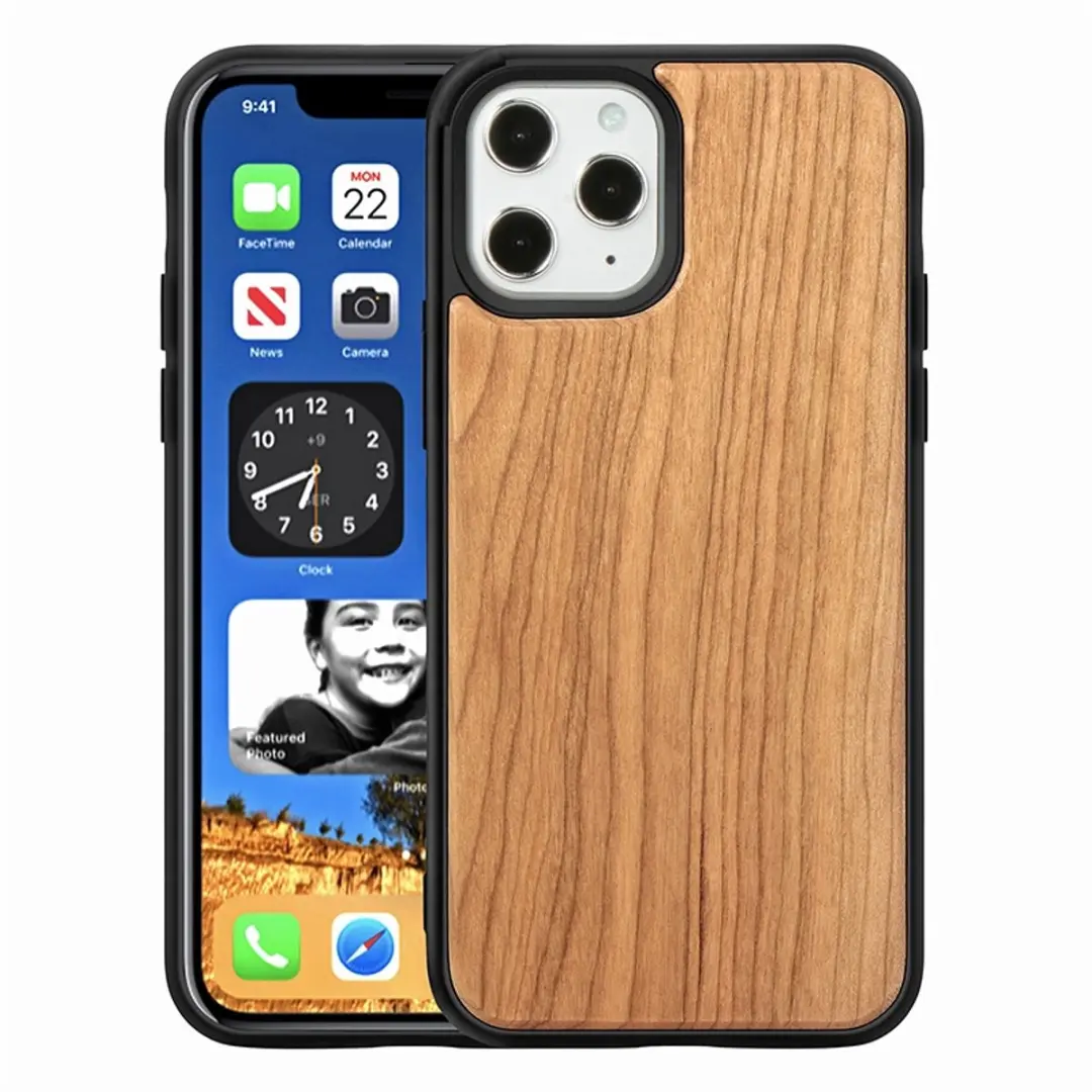 MobiQ Houten Hoesje iPhone 13 Pro Max