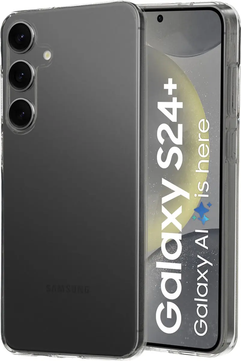 Mobiparts MP-125437 Hoesje Samsung Galaxy S24 Plus - Transparant