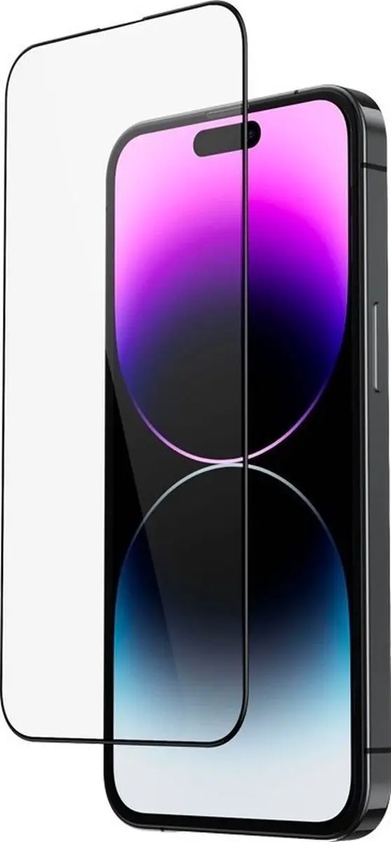 MobiQ Transparante Edge to Edge Glas Screenprotector iPhone 16