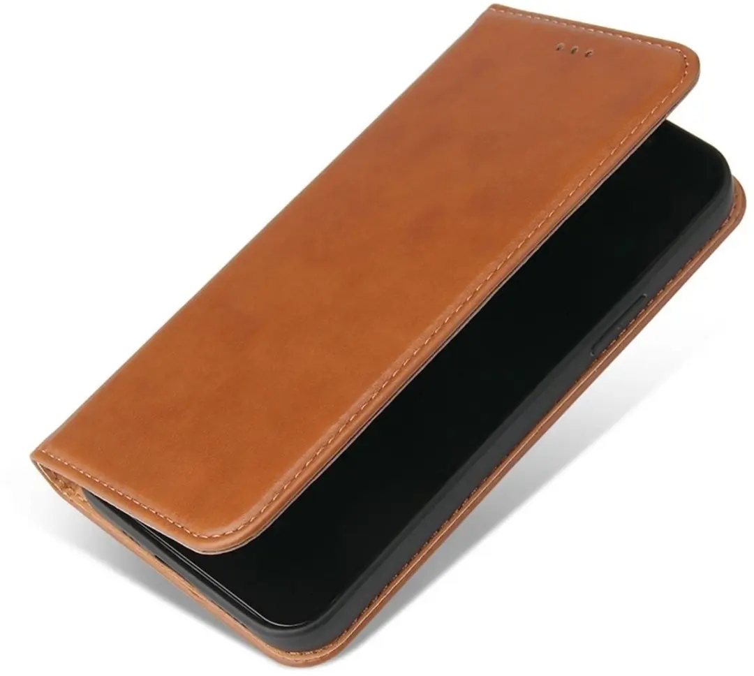 MobiQ 46-00272 Hoesje iPhone 16 Pro - Bruin