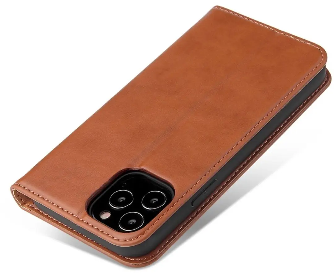 MobiQ 46-00272 Hoesje iPhone 16 Pro - Bruin