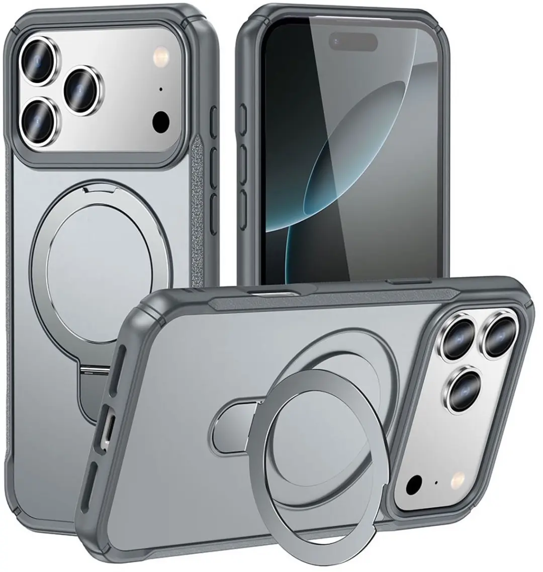 MobiQ Magnetisch Ringstand MagSafe Hoesje iPhone 17 Pro Max