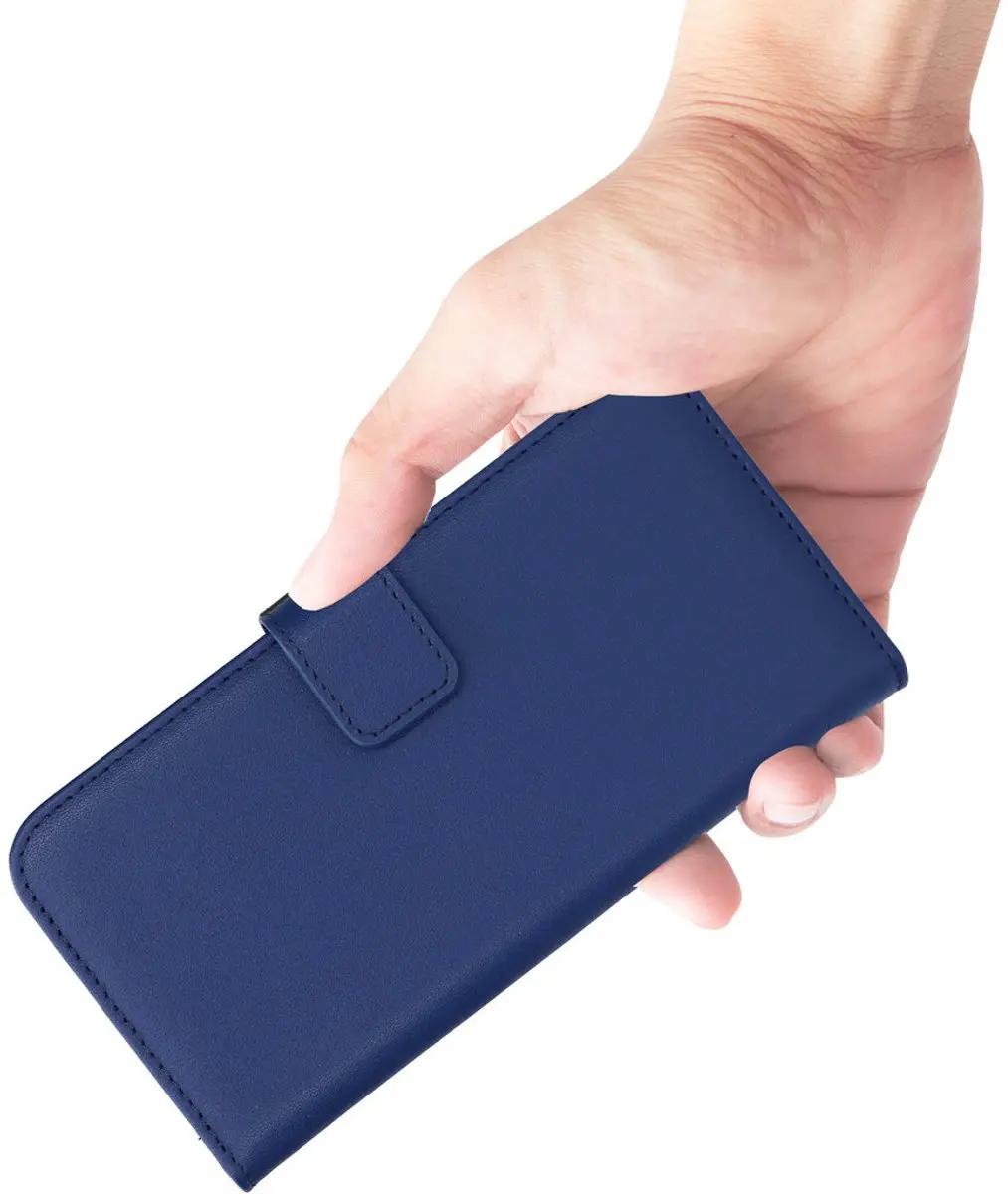 Mobiparts MP-129222 Leather Wallet Case - Samsung Galaxy S25 Edge - Blauw