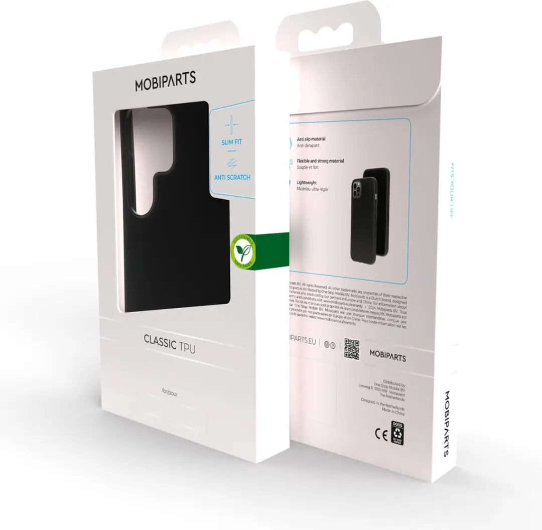 Mobiparts Classic TPU Hoesje MP-5002059 - Samsung Galaxy S24 Ultra - Zwart