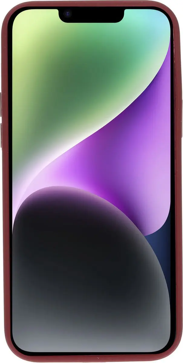 Mobiparts MP-123216 Hoesje iPhone 14 Plus - Siliconen - Paars/Rood