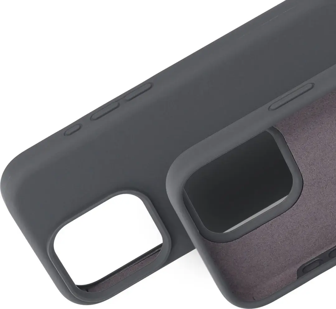Mobiparts MP-127672 Hoesje iPhone 16 Pro - Siliconen Grijs