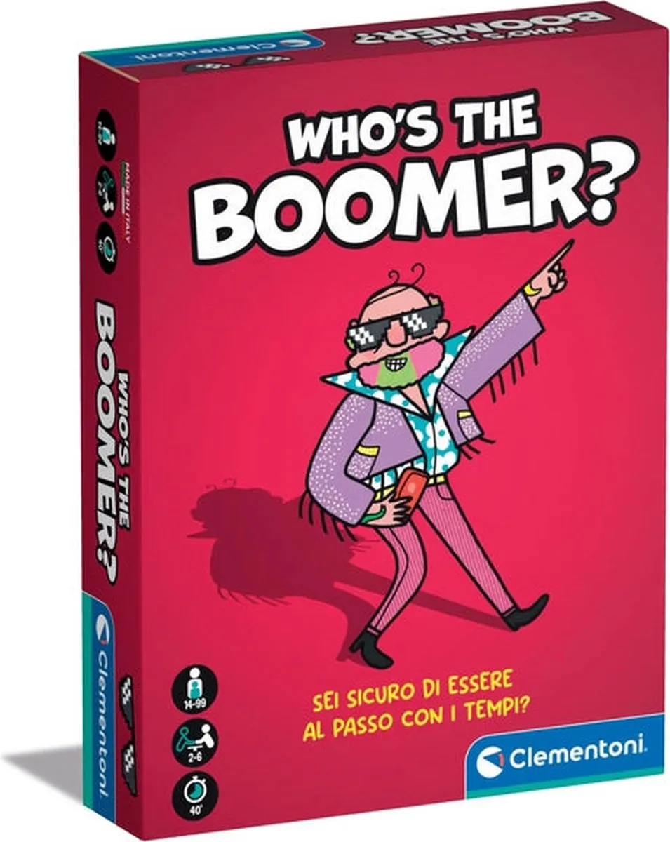 Clementoni Who's The Boomer? Bordspel