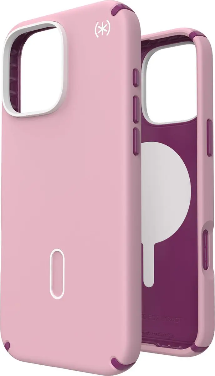 Speck Presidio2 Pro 150724-3250 Hoesje - iPhone 16 Pro Max - Roze - afbeelding 6 van 6