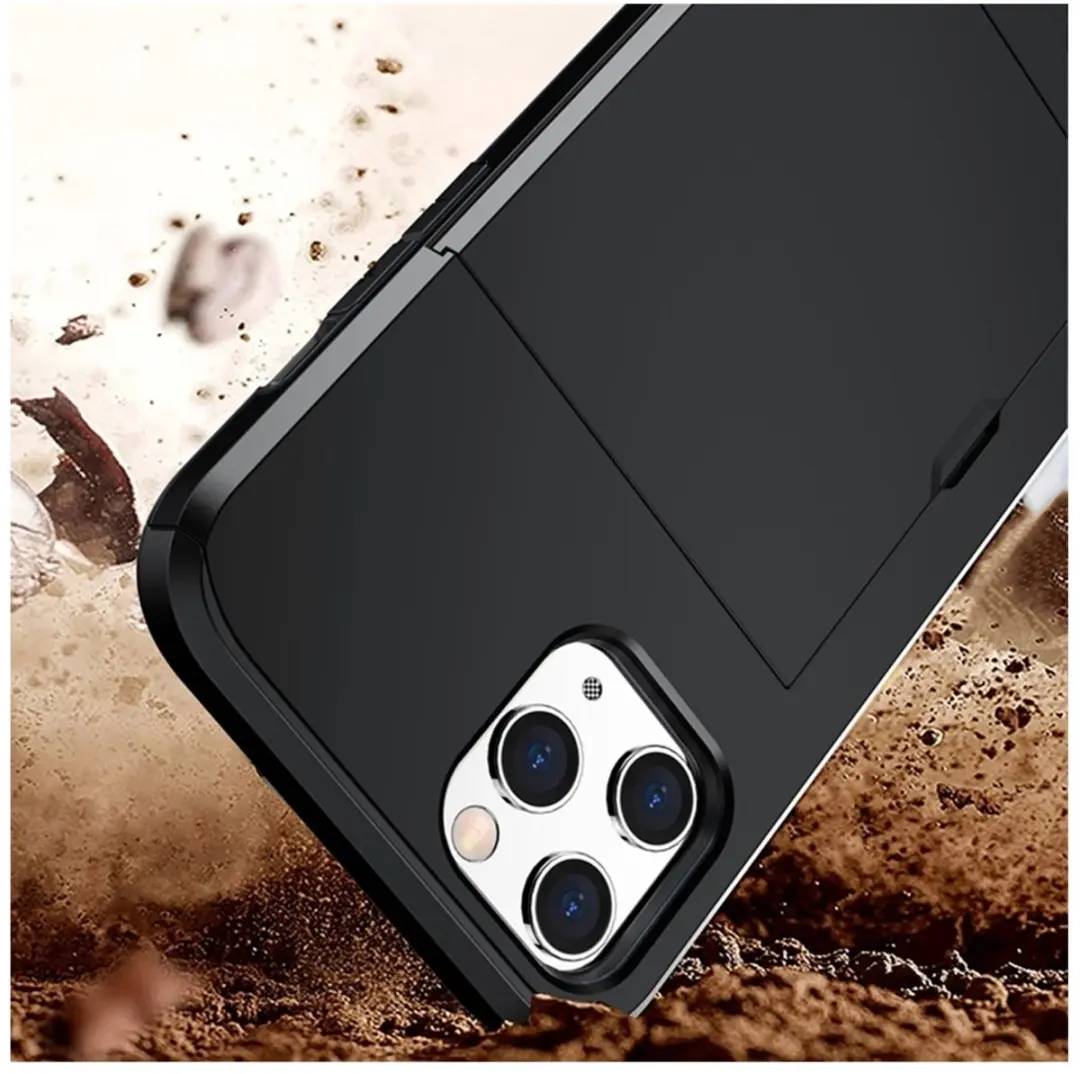 MobiQ iPhone 12 Pro Max Pashoesje - Roze - 2 Pasjes