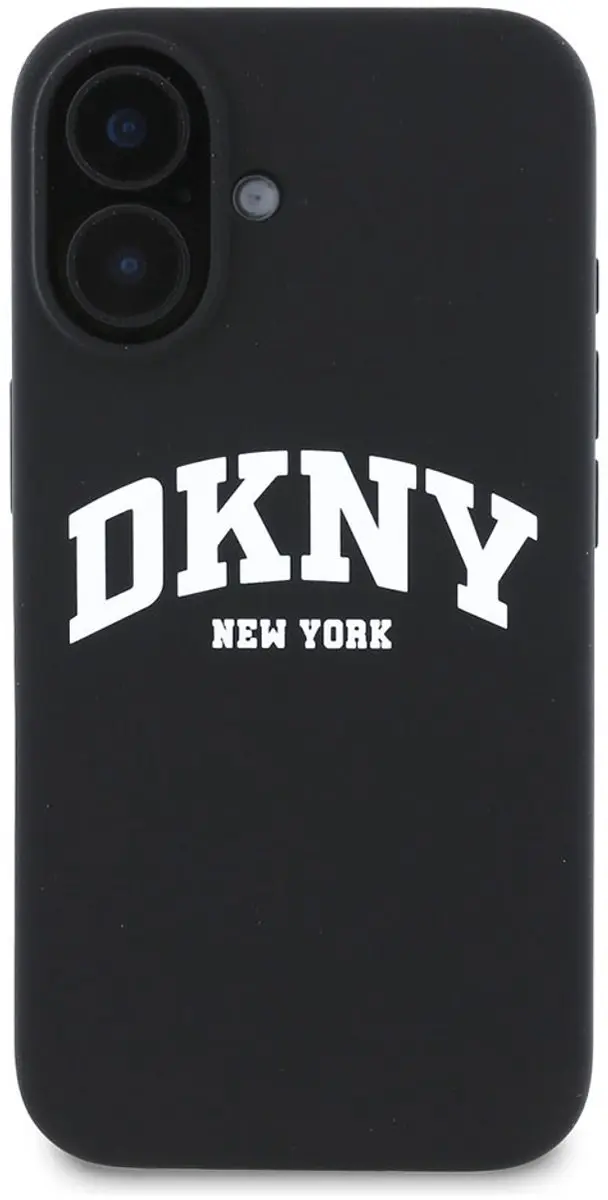 DKNY MagSafe iPhone 16 Hoesje - Zwart - DKHMP16SSNYACH