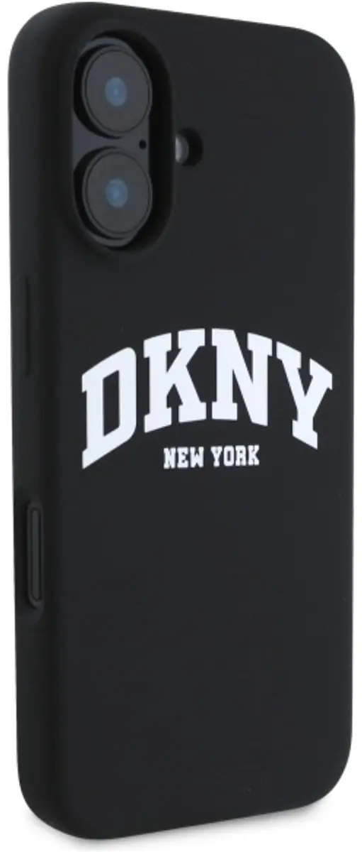DKNY MagSafe iPhone 16 Hoesje - Zwart - DKHMP16SSNYACH