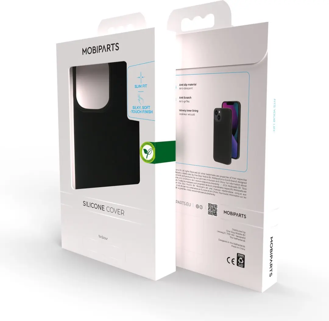 Mobiparts MP-5001169 Hoesje iPhone 14 Pro Max - Zwart