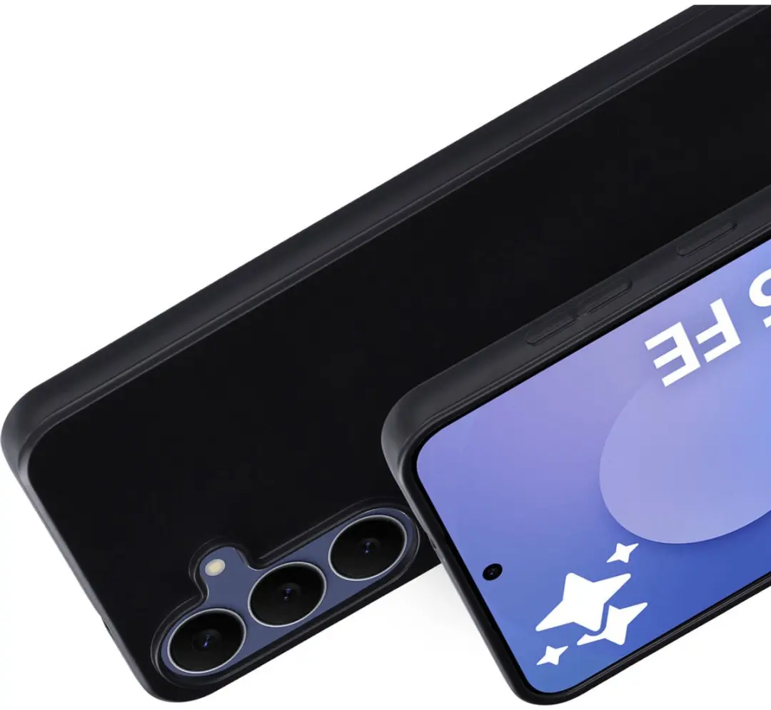 Mobiparts MP-130959 Hoesje Samsung Galaxy S25 FE - Zacht TPU Zwart