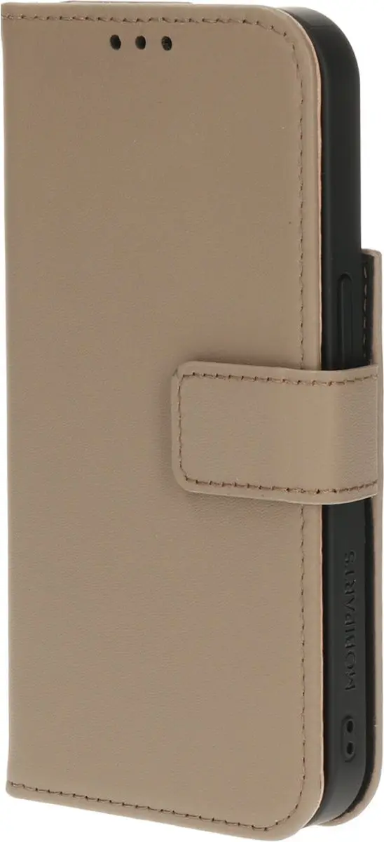 Mobiparts MP-124265 Hoesje iPhone 14 Pro - Wallet 2-in-1 Beige