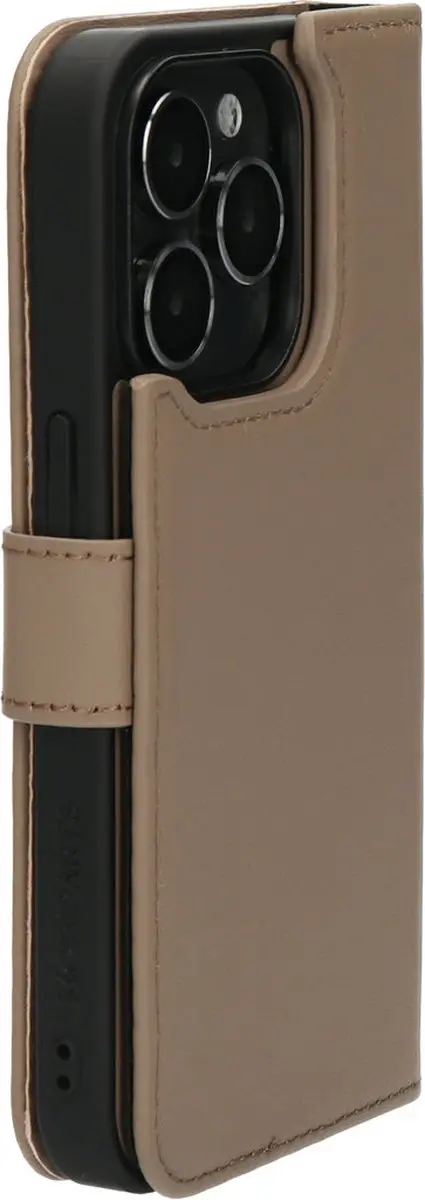 Mobiparts MP-124265 Hoesje iPhone 14 Pro - Wallet 2-in-1 Beige