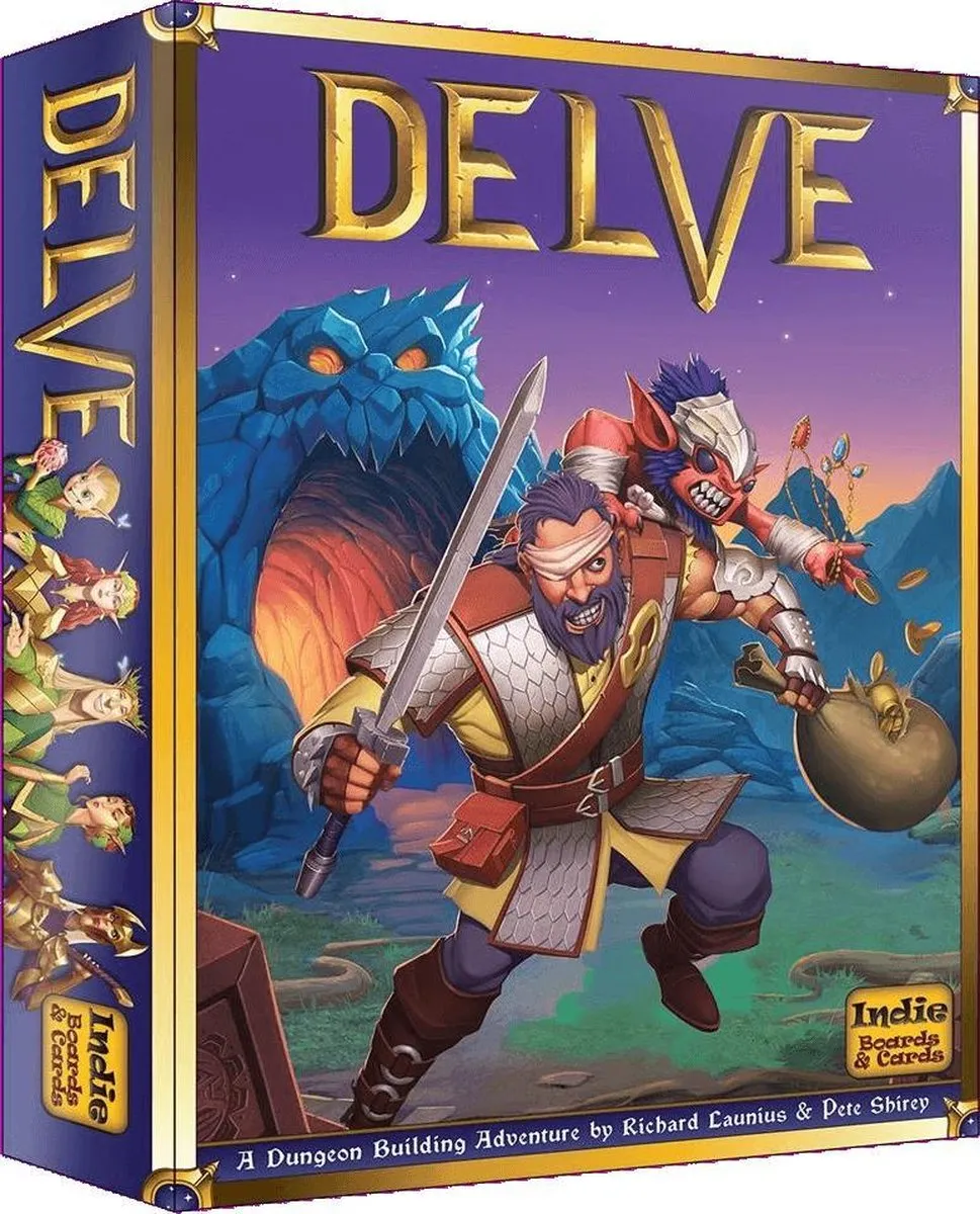 Asmodee Delve Bordspel - 2-4 Spelers