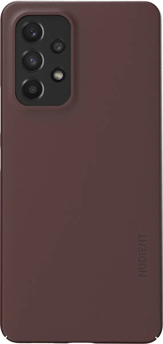 Nudient Thin Precise Case Samsung Galaxy A53 V3 Sangria - Rood