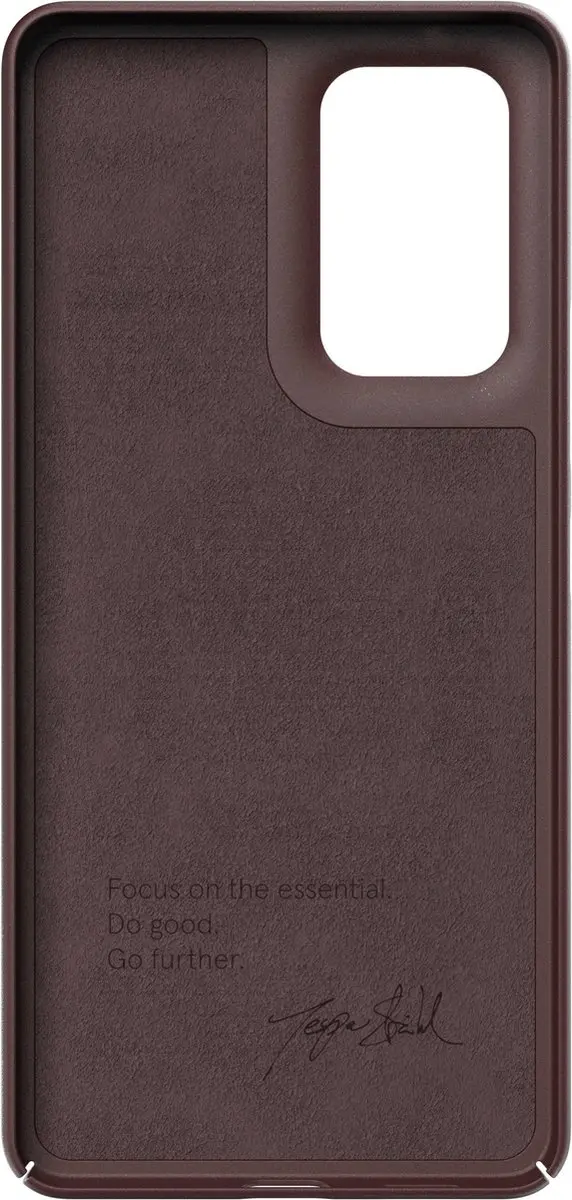 Nudient Thin Precise Case Samsung Galaxy A53 V3 Sangria - Rood