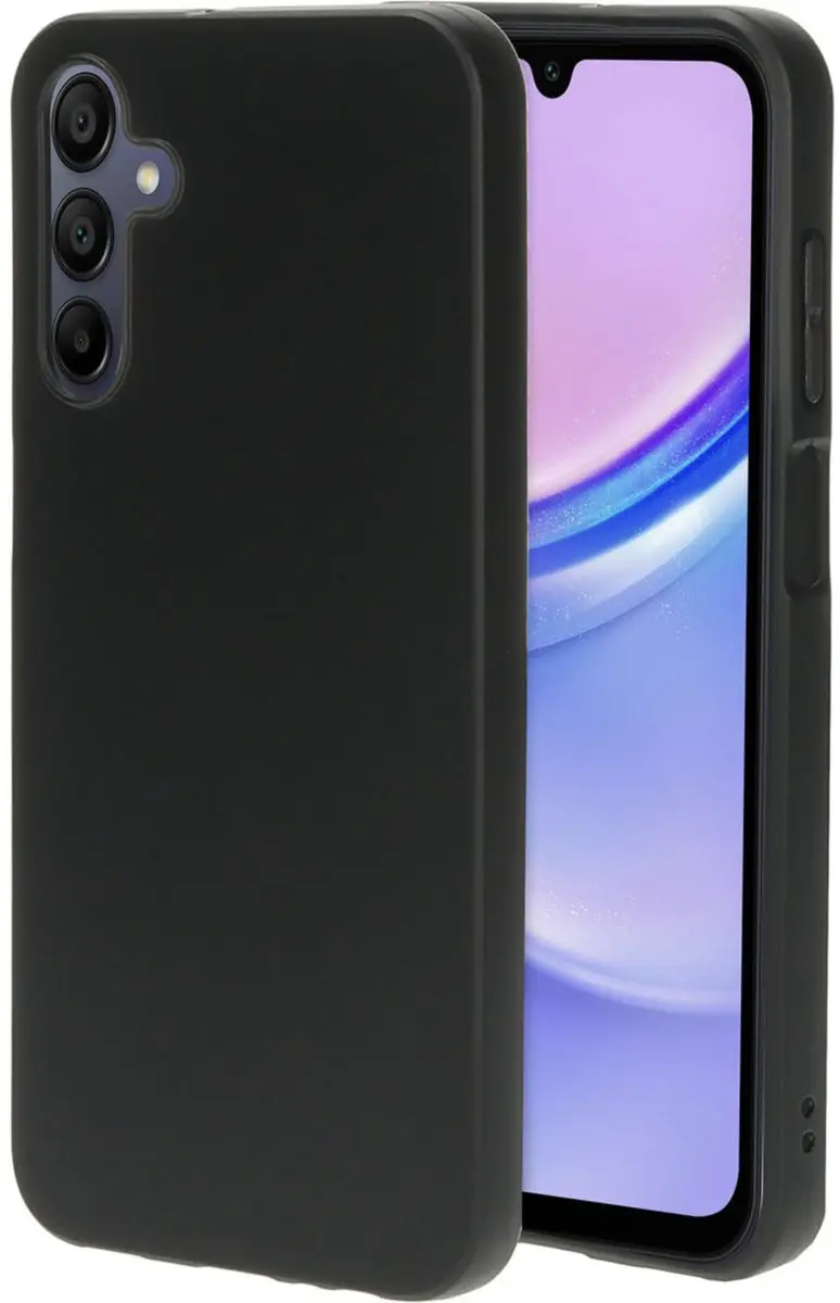 Mobiparts MP-125643 Hoesje Samsung Galaxy A15 - Zacht TPU - Zwart