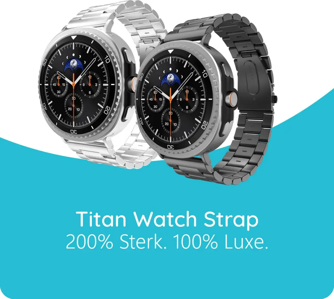 Just in Case cazy Horlogebandje Samsung Galaxy Watch 8 - Grijs