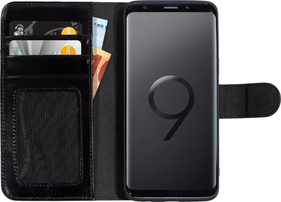 Mobiparts Excellent Wallet Case MP-79036 - Samsung Galaxy S9 - 3 Pasjes - Zwart