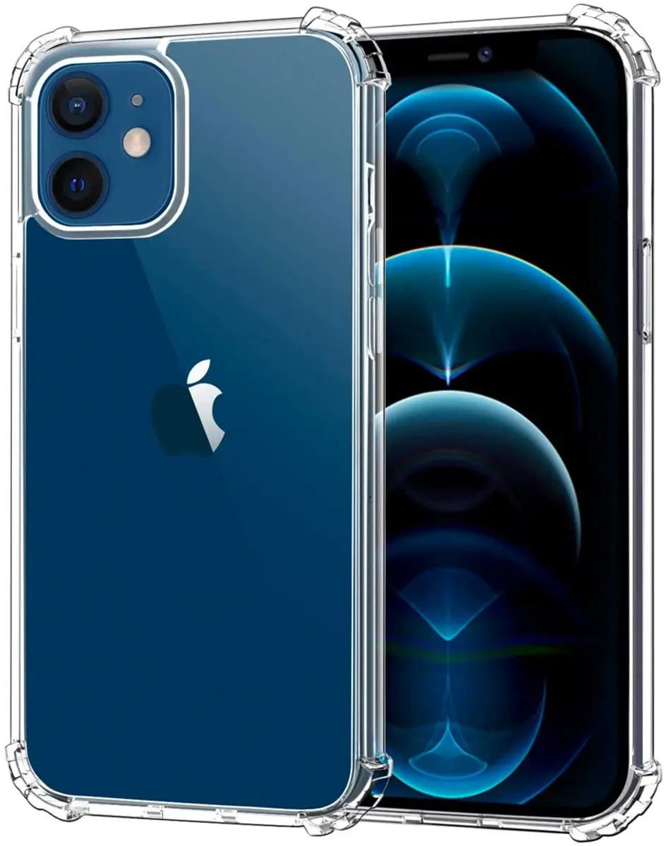 MobiQ Clear Rugged Case iPhone 12 Pro 6.1"