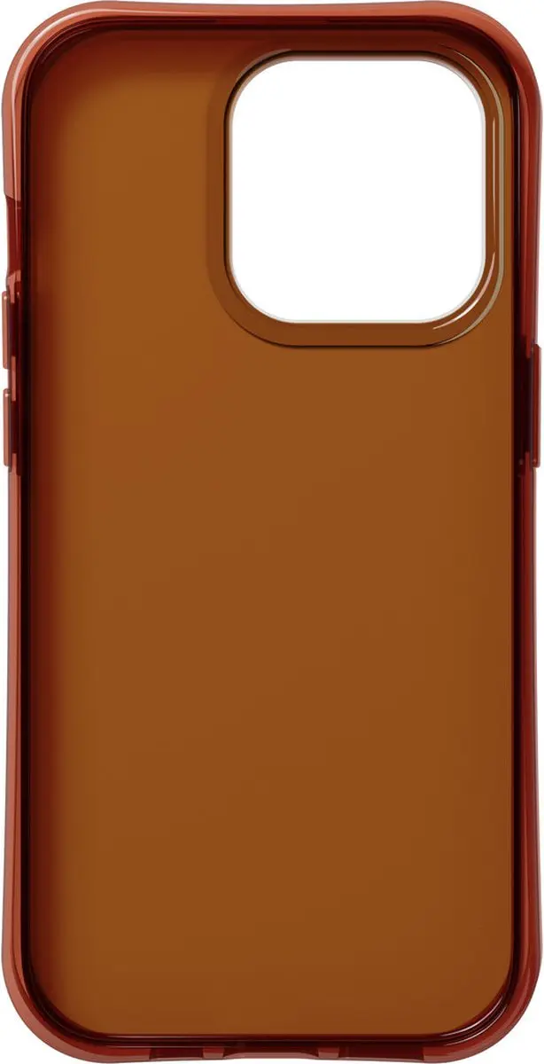 Nudient Form Case iPhone 14 Pro 00-013-0052-0064 - Bruin/Transparant