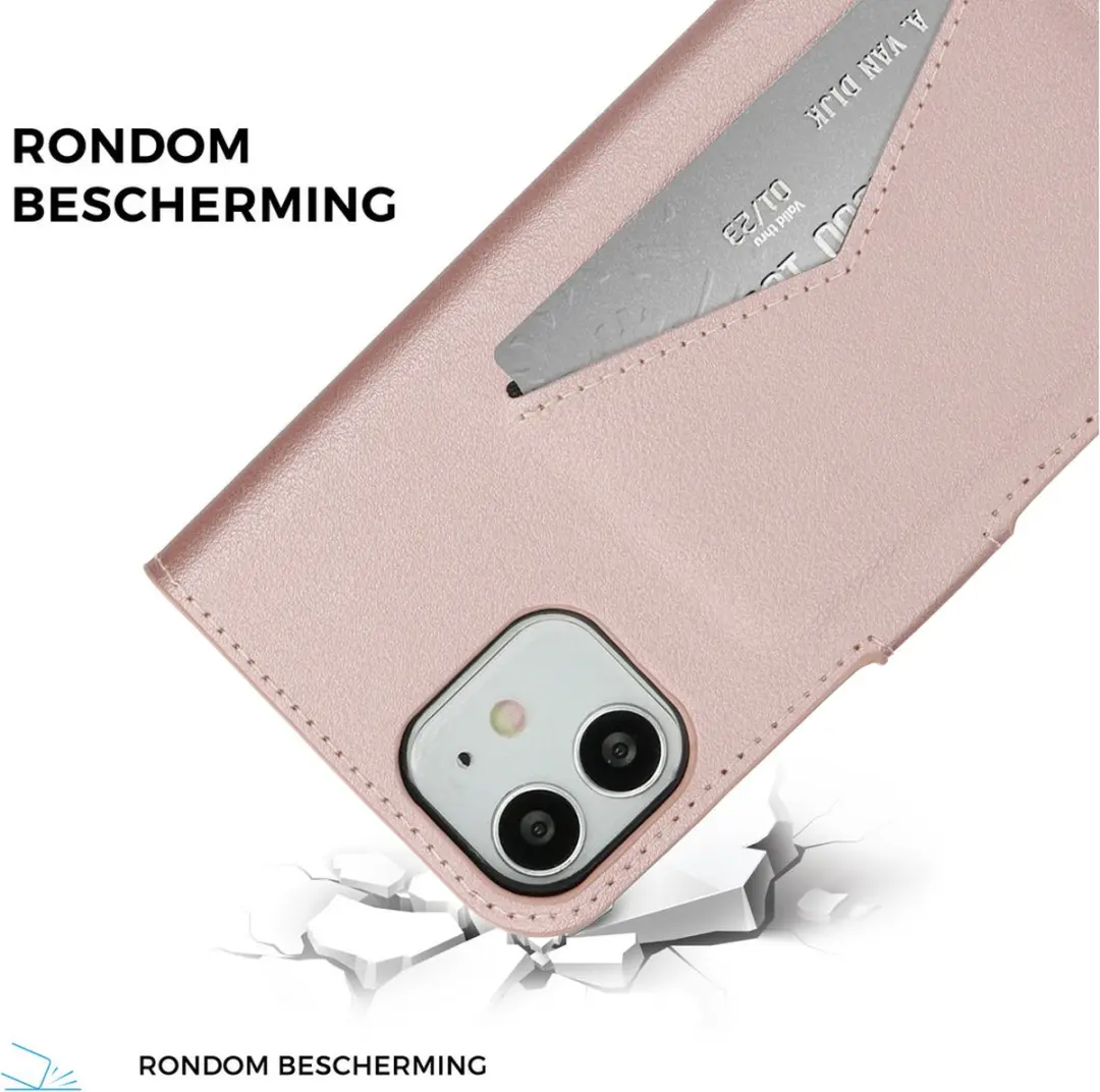 Mobiparts Classic Wallet Hoesje iPhone 12 Pro MP-5000763 - Roze