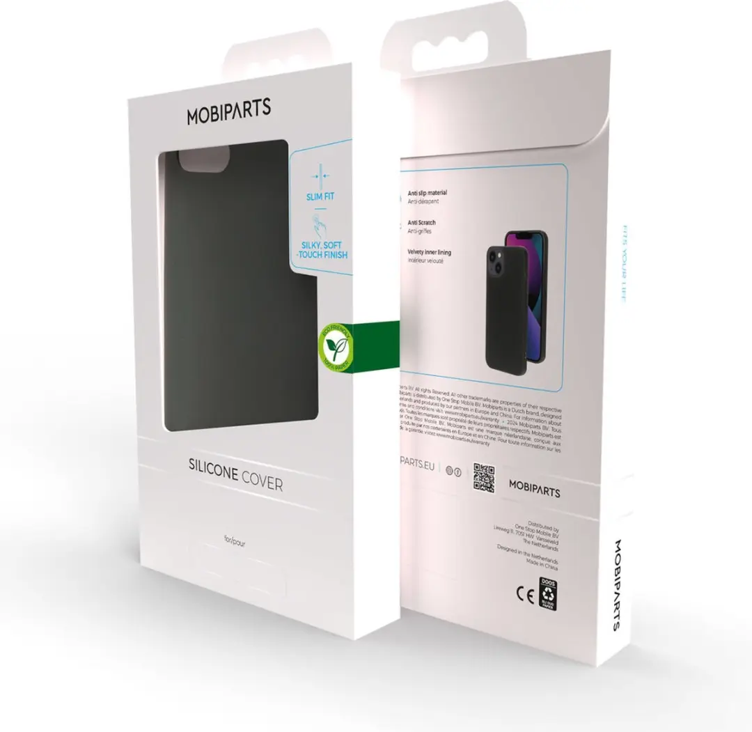 Mobiparts MP-5001575 Silicone Hoesje iPhone SE (2020) - Grijs