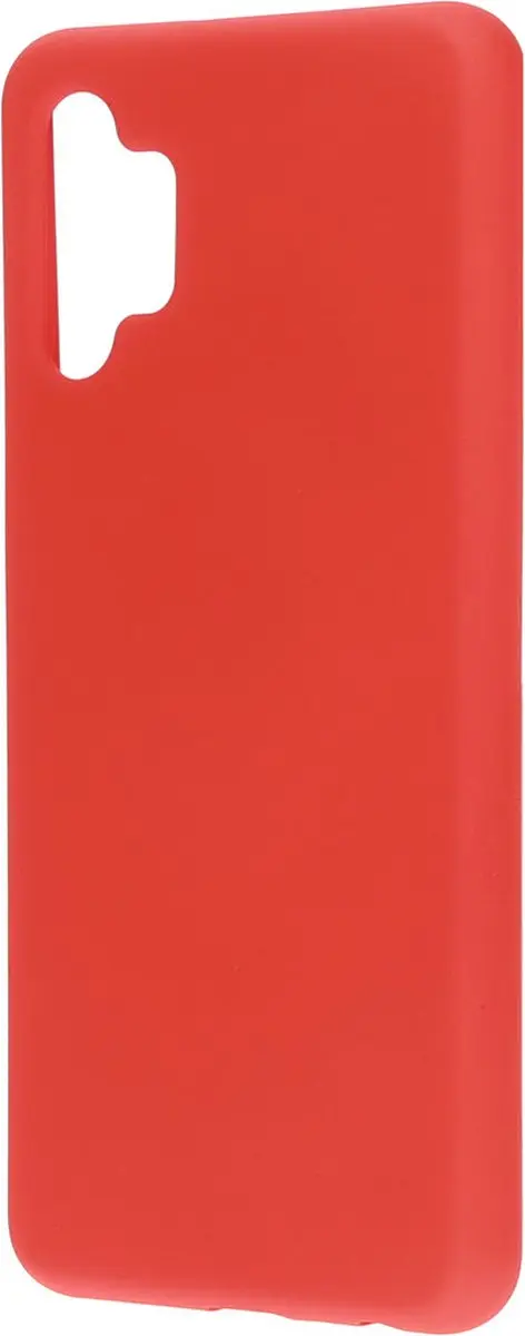 Mobiparts Hoesje Samsung Galaxy A32 5G - Siliconen Rood - MP-112917