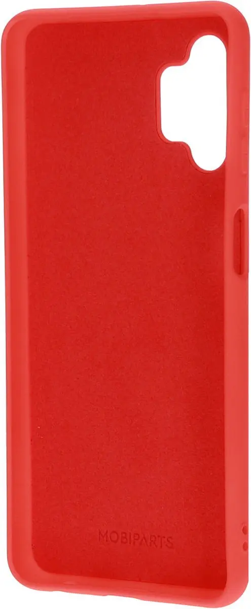 Mobiparts Hoesje Samsung Galaxy A32 5G - Siliconen Rood - MP-112917