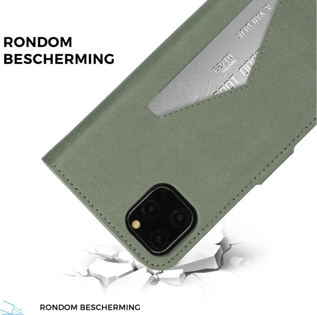 Mobiparts Classic Wallet Hoesje MP-5000059 - Groen