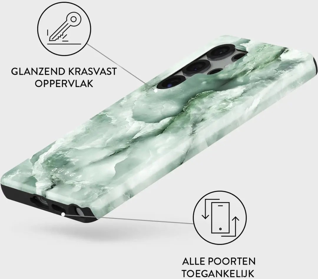 Burga Tough Case Samsung Galaxy S25 Ultra - Pistachio Cheesecake