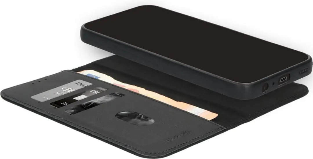 Mobiparts MP-125667 Hoesje Samsung Galaxy A15 - Wallet 2-in-1 - Zwart