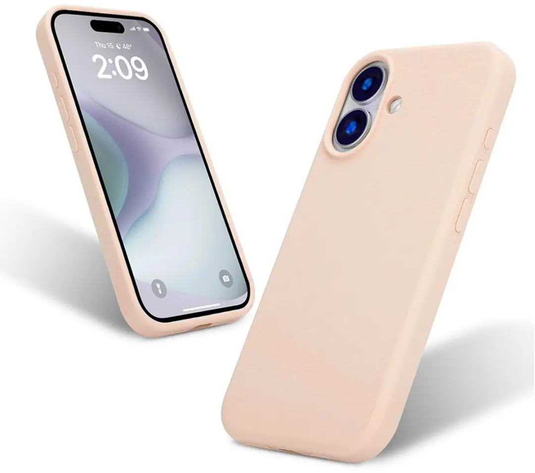 MobiQ Liquid Siliconen Hoesje iPhone 17
