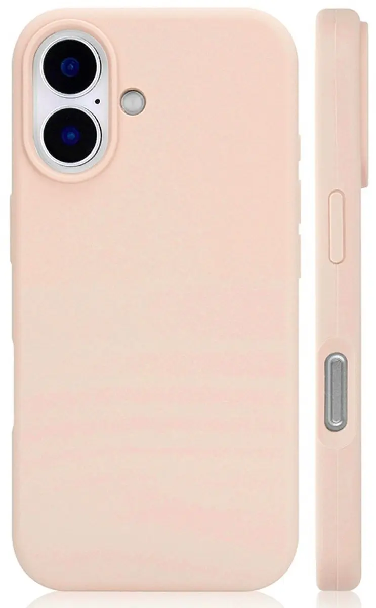 MobiQ Liquid Siliconen Hoesje iPhone 17 - Roze - MPN 46-01152