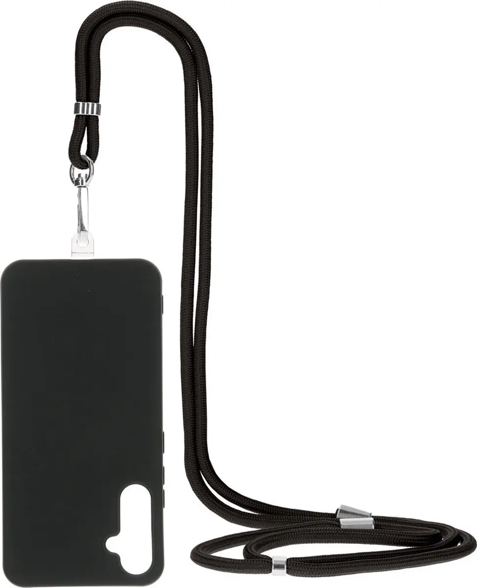 Mobiparts Siliconen Hoesje MP-124798 - Samsung Galaxy A34 - Zwart - afbeelding 6 van 6