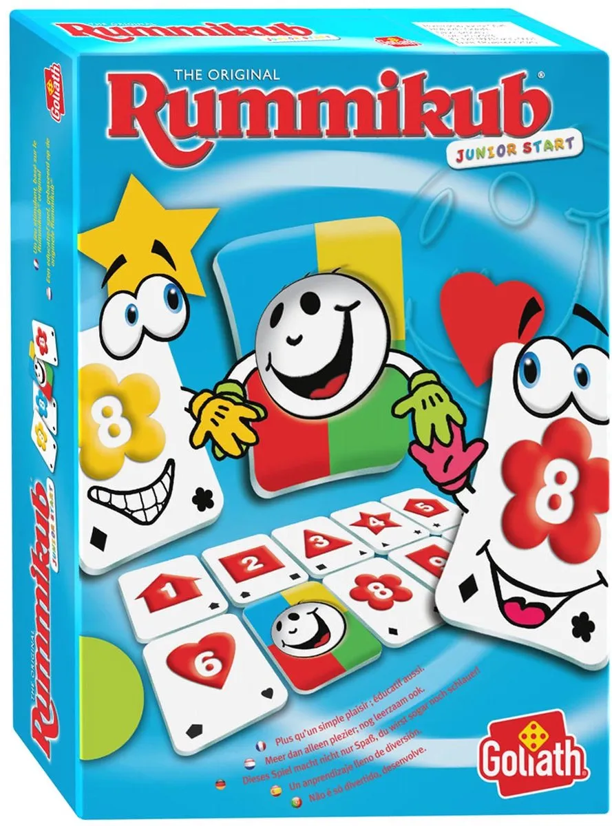 Goliath Rummikub The Original Junior Travel Bordspel - 2-4 Spelers