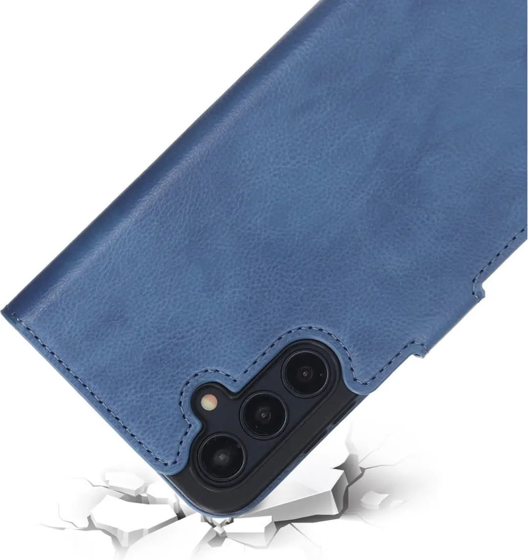 Mobiparts MP-125660 Hoesje Samsung Galaxy A25 - Wallet - Blauw