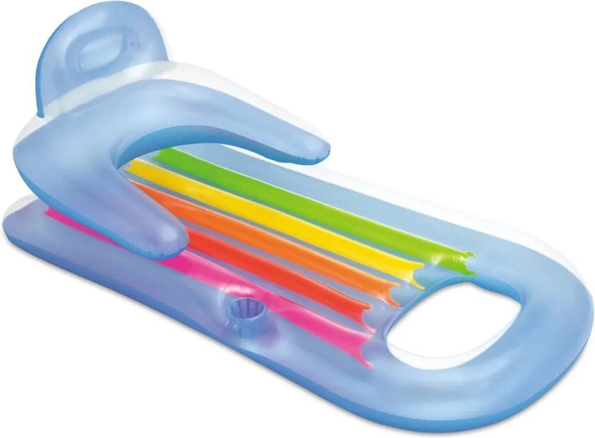 Intex King Kool Ligbed 160x85cm - Multikleur