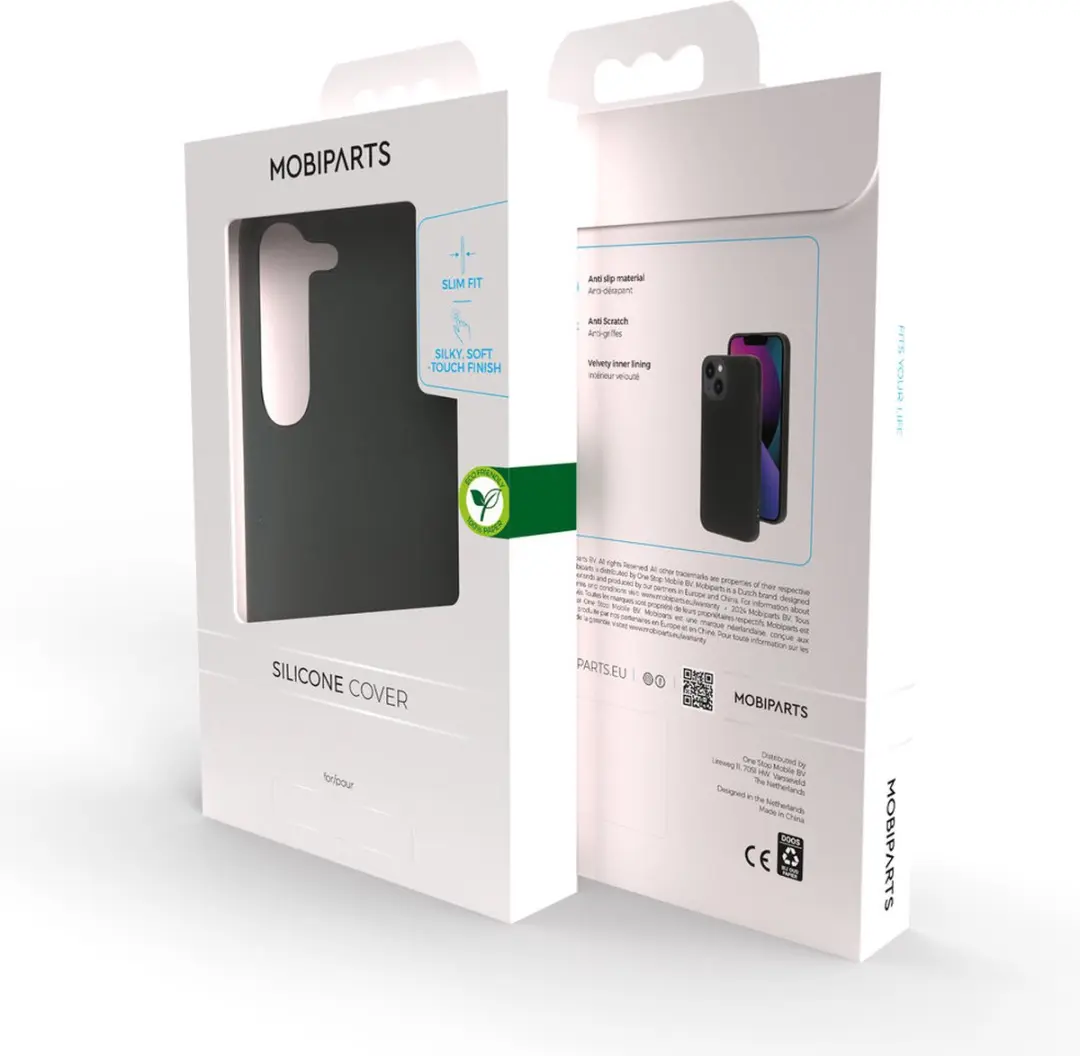 Mobiparts MP-5001542 Silicone Hoesje Samsung Galaxy S23 - Grijs
