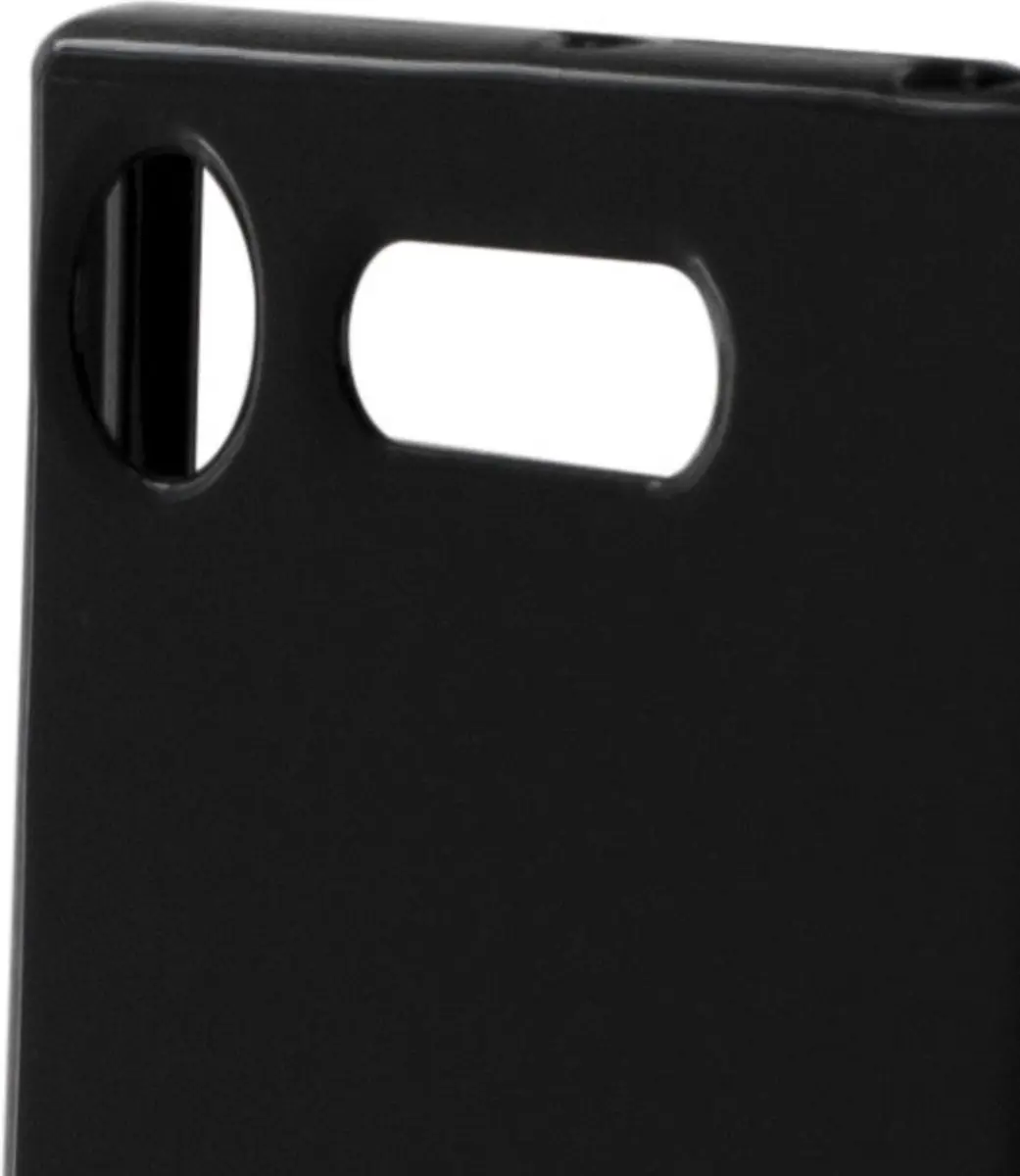Mobiparts MP-70904 Hoesje Sony Xperia XZ1 - Zacht TPU - Zwart