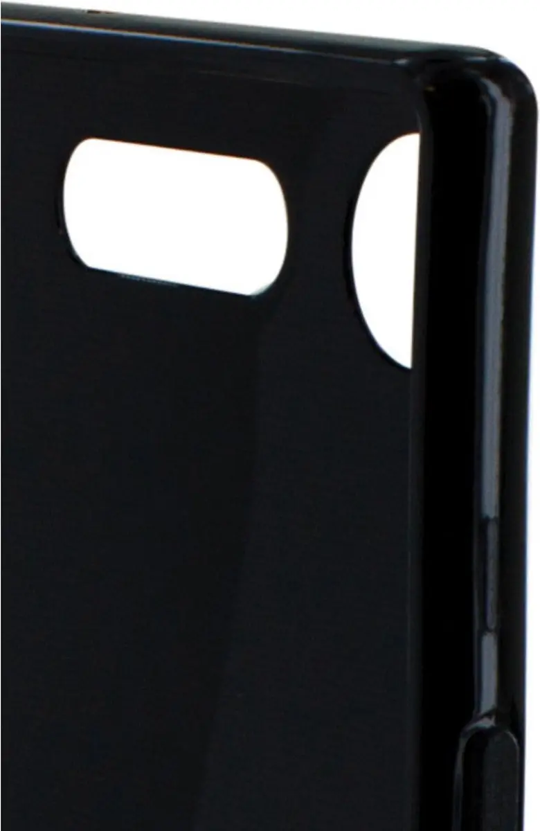 Mobiparts MP-70904 Hoesje Sony Xperia XZ1 - Zacht TPU - Zwart