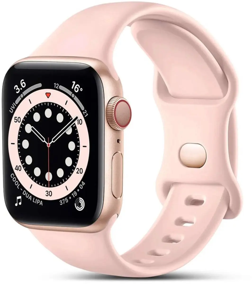 MobiQ Siliconen Bandje Apple Watch 42mm