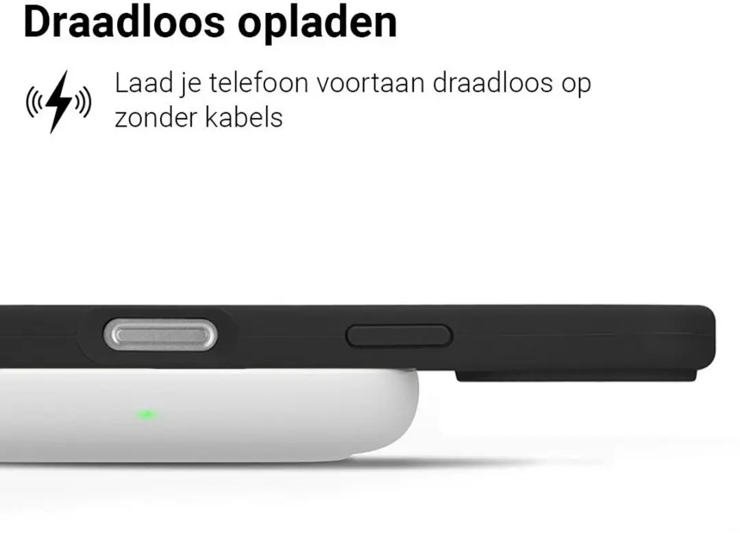 MobiQ Liquid Siliconen Hoesje iPhone 17 Pro 46-01337 - Zwart